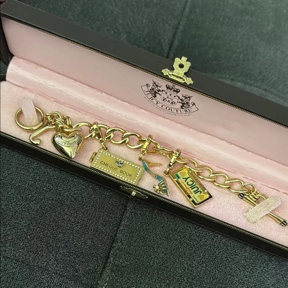 Juicy Couture Vintage Charm Bracelet (gold) - Picture 1 of 7